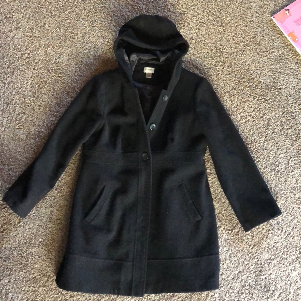 Motherhood maternity wool peacoat charcoal medium